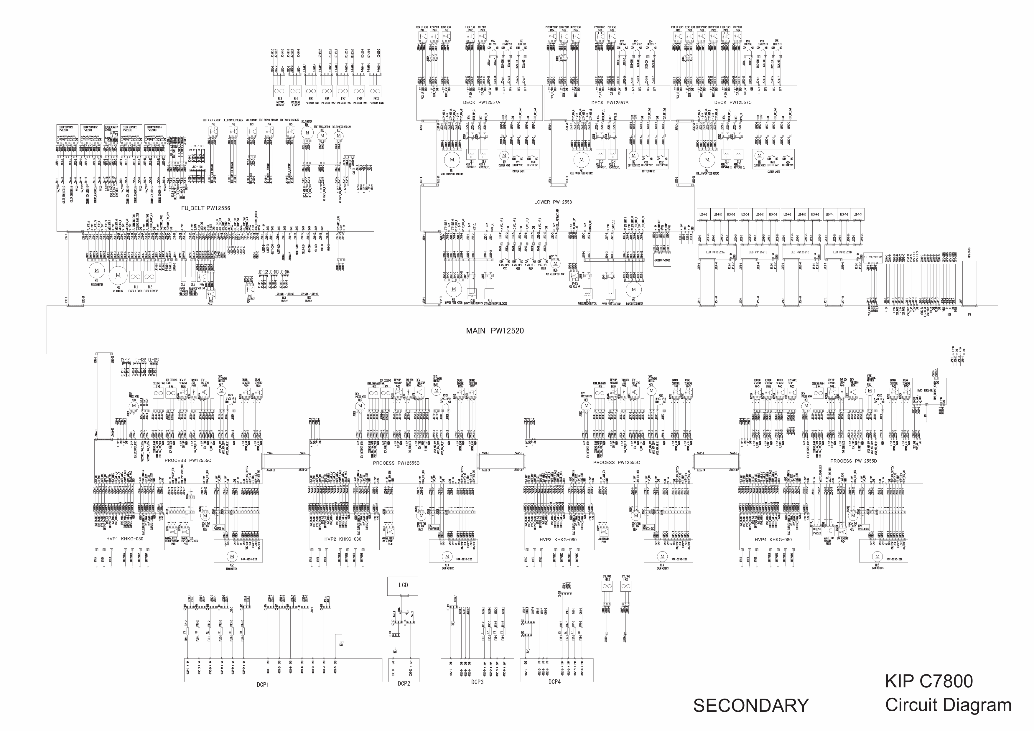 KIP C7800 Circuit Diagram-2